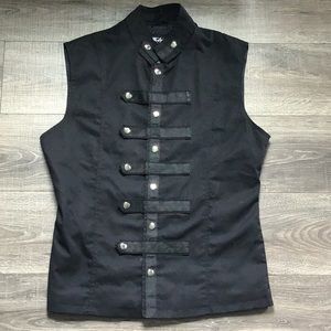 NWOT XL black vest